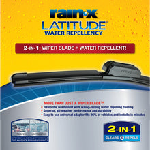 Load image into Gallery viewer, Latitude Water Repellency 2-IN-1 Windshield Wiper Blade 24"