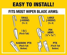 Load image into Gallery viewer, Latitude Water Repellency 2-IN-1 Windshield Wiper Blade 24"